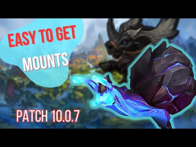 Easy to get 10.0.7 Return to the Forbidden Reach Mounts & How to Get Them | Dragonflight WoW
