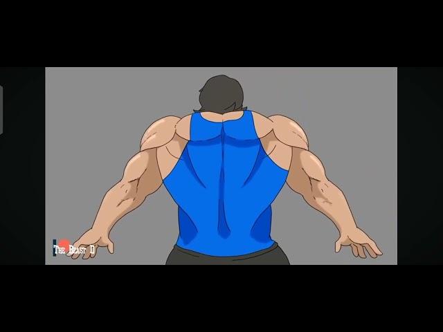 The Beast D ALL EPISODES (1/5) Muscle Growth Animation @thebeastd