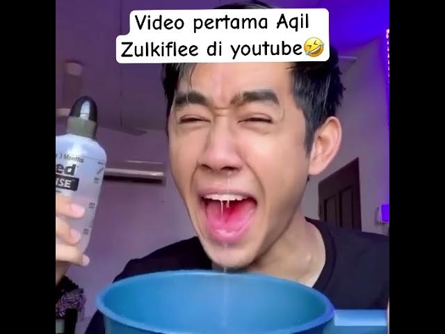 VIDEO PERTAMA AQIL ZULKIFLEE DI YOUTUBE 