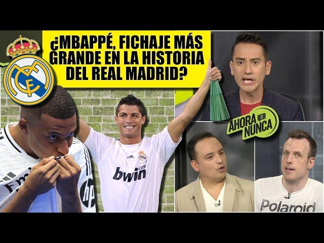 MBAPPÉ. GRAN FICHAJE en la historia del REAL MADRID, más que CRISTIANO ¿Nuevo líder? | Ahora o Nunca