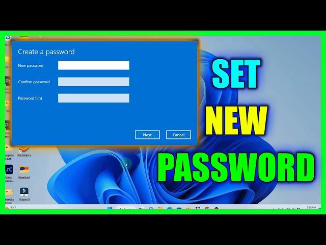 How to set password on Windows 11