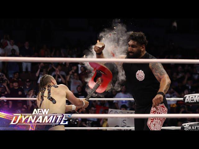 Before Anarchy in the Arena, Bryan Danielson faces the MASSIVE Satnam Singh! | 5/22/24, AEW Dynamite