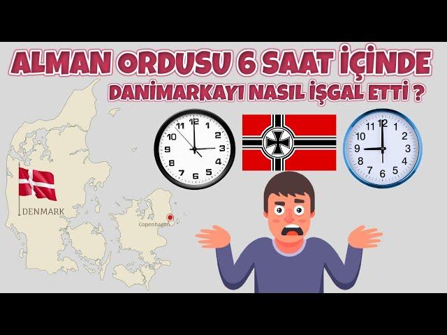 ALMAN ORDUSU 6 SAAT İÇİNDE DANİMARKA'YI NASIL İŞGAL ETTİ 2.dünya savaşı tarihi