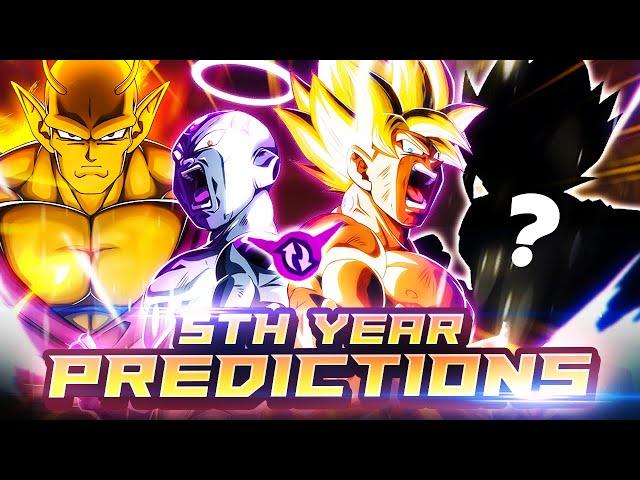 MY PREDICTION FOR THE 5TH YEAR ANNIVERSARY LINEUP! | Dragon Ball Legends