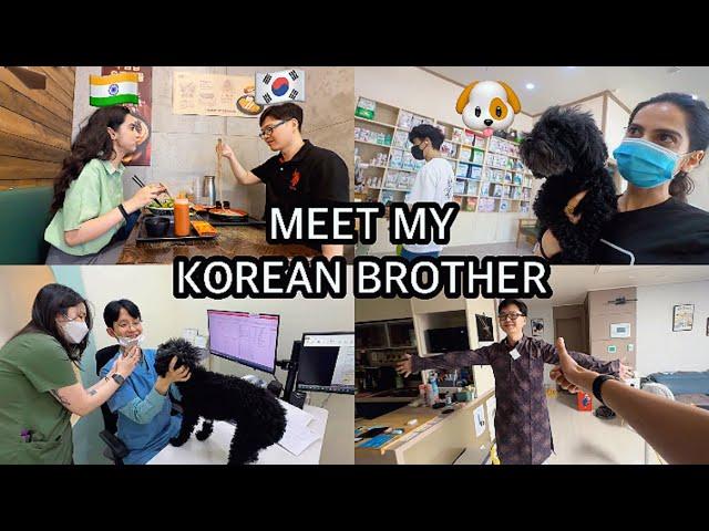 MEET MY KOREAN OPPA & taking Mongmong to the hospital 