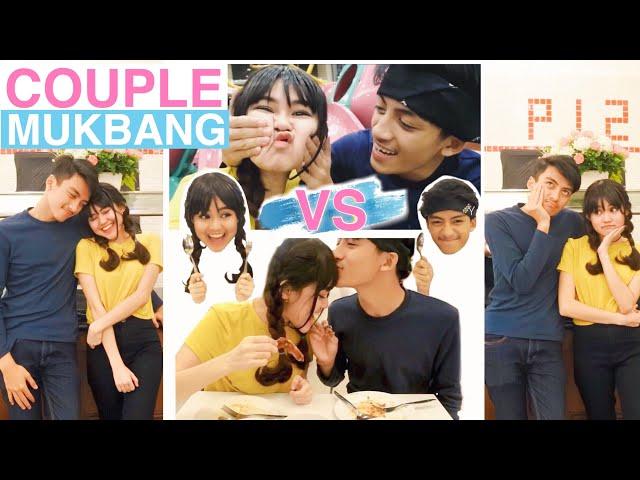 Pacaran bikin gendut! (Lomba Makan) | MUKBANG COUPLE + Review Pronto