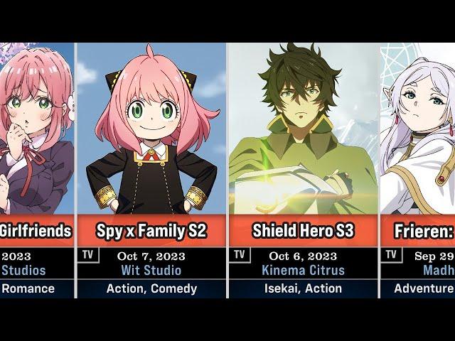 90 Upcoming Anime in Fall 2023 | October to December