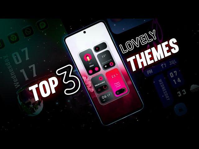 TOP 3 BEST MIUI 12/12.5/13 THEMES | BEST MIUI THEMES 2022 .