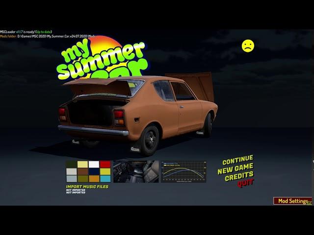 (Tutorial) how to install ModLoader - My Summer Car