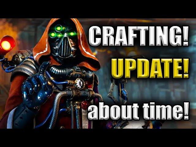 Finally A CRAFTING Update And A Future Cash Shop Leak! Warhammer 40k: Darktide