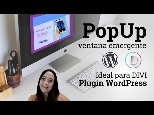 Plugin para ventanas emergentes wordpress | Popup Divi