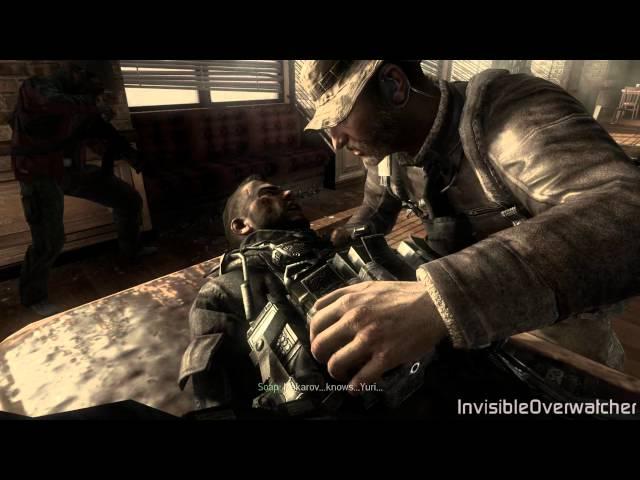 (SPOILER) Call of Duty: MW3 - SOAPS DEATH [HD 1080p]