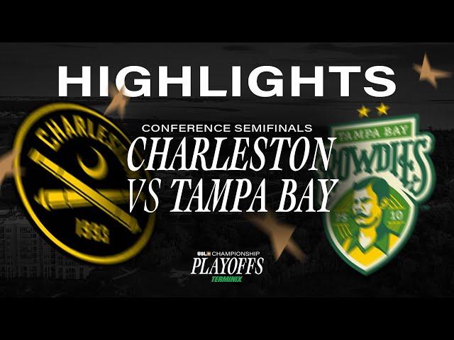 11.10.2024 | Charleston Battery vs. Tampa Bay Rowdies - Game Highlights