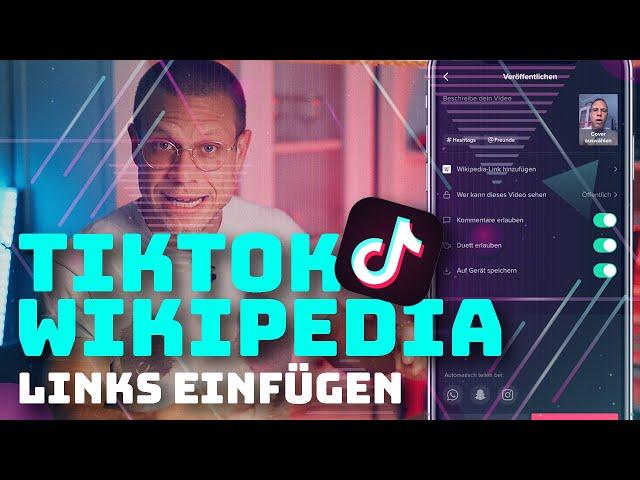 TikTok Wikipedia Links einfügen | #FragDenDan