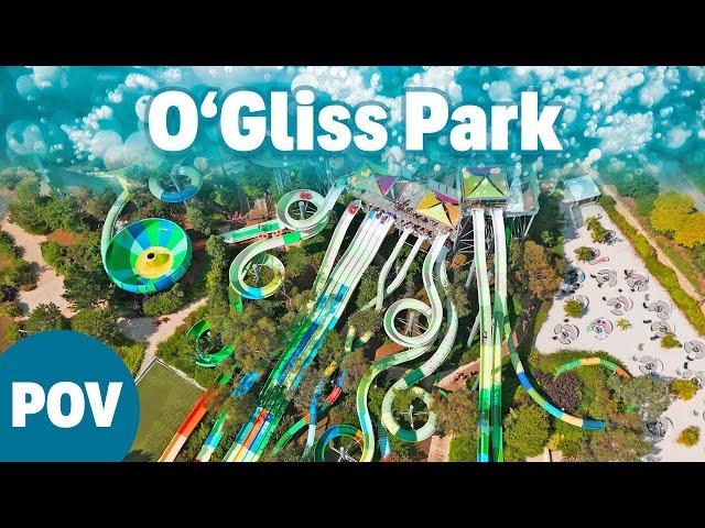 Giant Water Park in France: O'Gliss Park Vendée | All Slides 2024