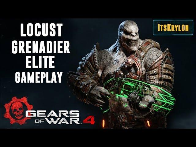 Gears of War 4 - LOCUST GRENADIER ELITE - On Gridlock!