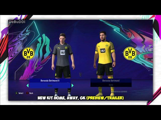 FIFA 14 MOD 2021/22 TRAILER/REVEAL VIDEO! BORUSSIA DORTMUND II FULL UPDATE 2021/22 #shorts