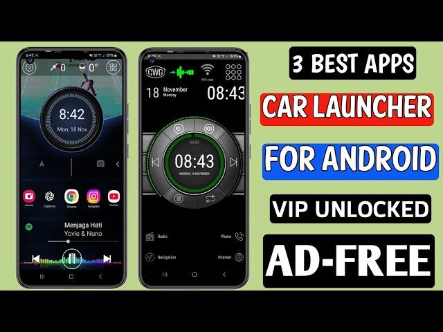 3 Best Free Car Launcher Apps for Android