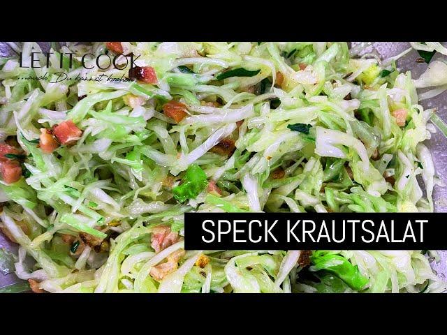 Speck - Krautsalat selber machen