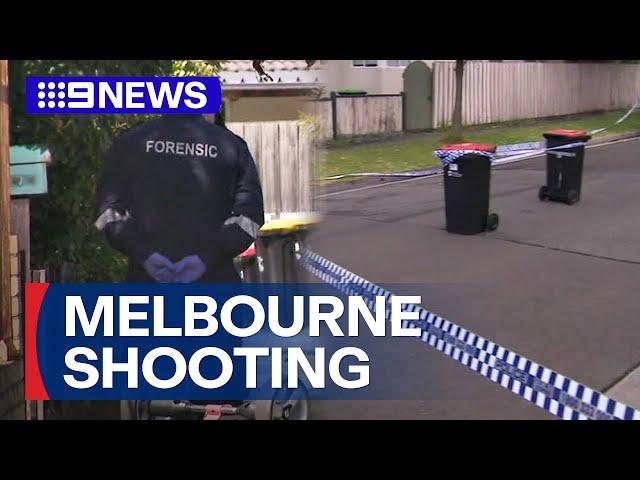 Man injured after gunman opens fire in Melbourne’s south | 9 News Australia