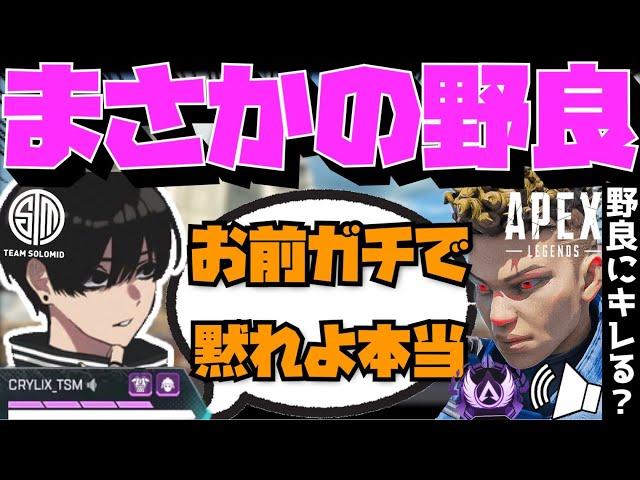 【Crylix】「お前マジで黙れよ…」失礼すぎる野良VCを実力で分からせるCRYLIX【日本語字幕】【Apex】【Crylix/切り抜き】