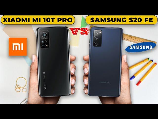 Xiaomi Mi 10T Pro vs Samsung Galaxy S20 FE | Full comparison - Which one is better?