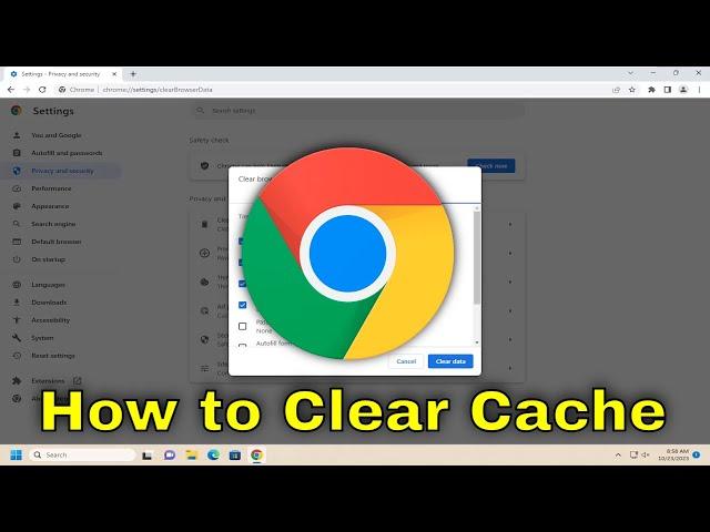 How to Clear Cache in Google Chrome - Delete Browser Cache [Tutorial]