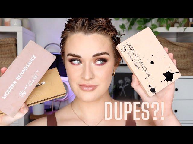 Natasha Denona My Dream vs. ABH Soft Glam & Modern Renaissance | Swatches + Eyeshadow Tutorial