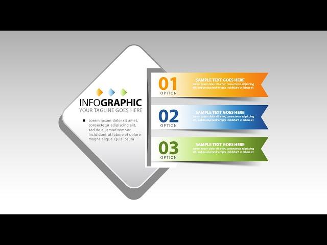 Steps Infographic Design in Photoshop - Infographic Design - Vertex Graphic