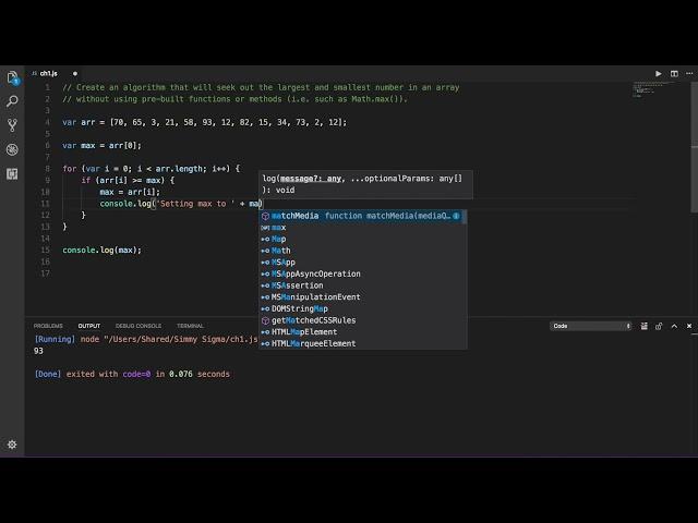 Coding Puzzle #1 - Find Max & Min Numbers in Array