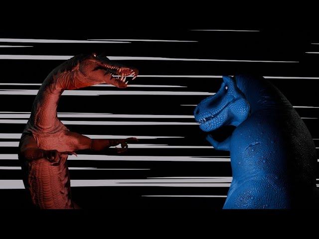 Scientifically accurate T rex VS Spino