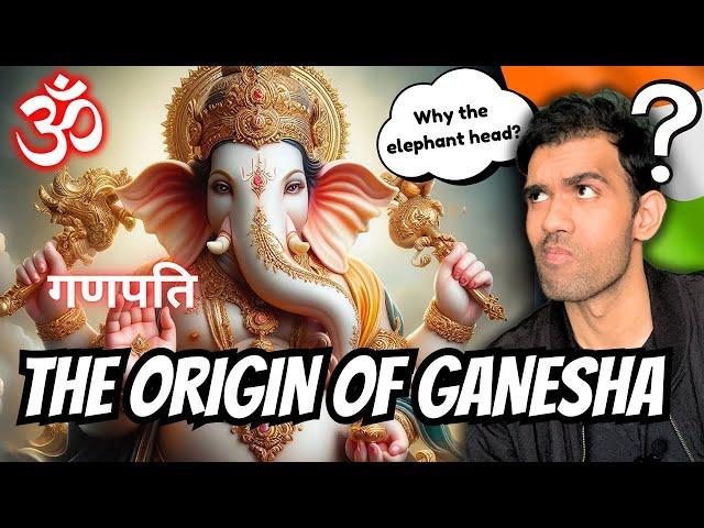 Why does Ganesha have an elephant head? The origin of Ganesha