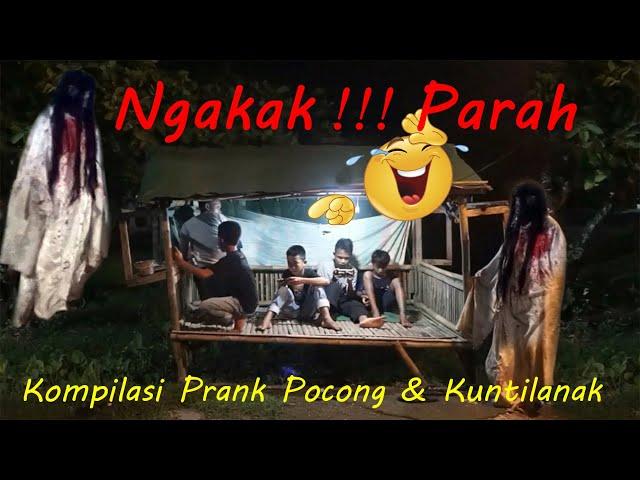 Kompilasi Prank Pocong dan Kuntilanak !!! Ngakak Parah #viral #funny #prank #comedyvideos #trending