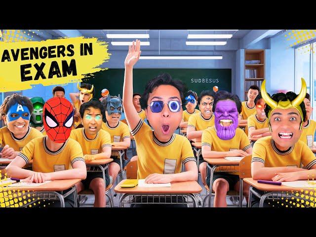 11 types of Avengers during exam ​⁠@Thetargetsiblings