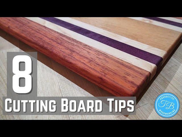 8 Tips on How to Build a Cutting Board