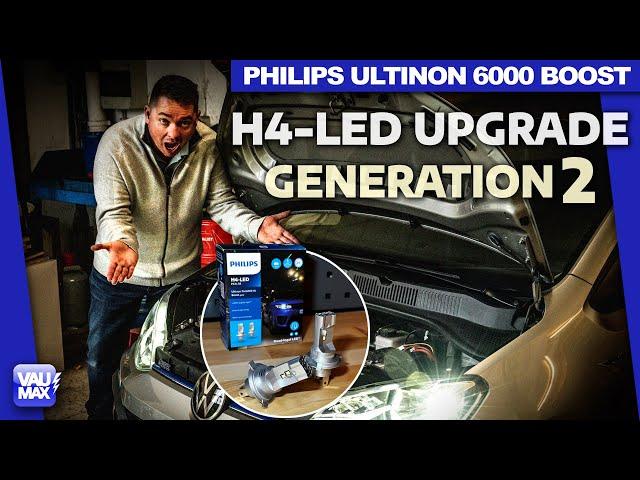 Phillips H4 LED Upgrade Generation 2 for VW E-Up