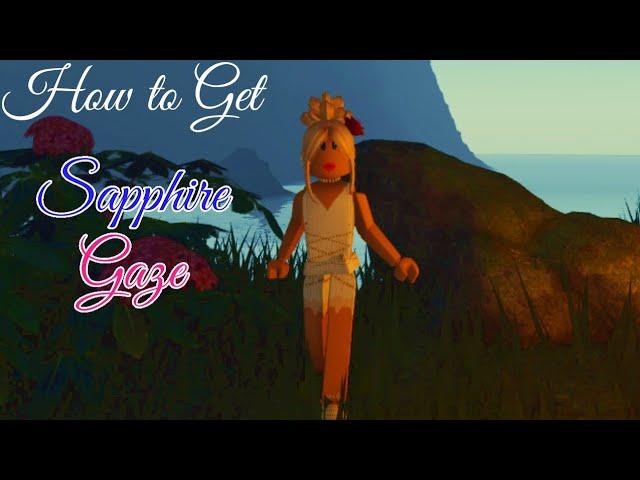 How to Get Sapphire Gaze! // Roblox Toy Code // Working in 2021!