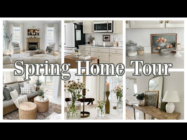 SPRING HOME TOUR 2023 | A LOOK INSIDE OUR COZY HOME