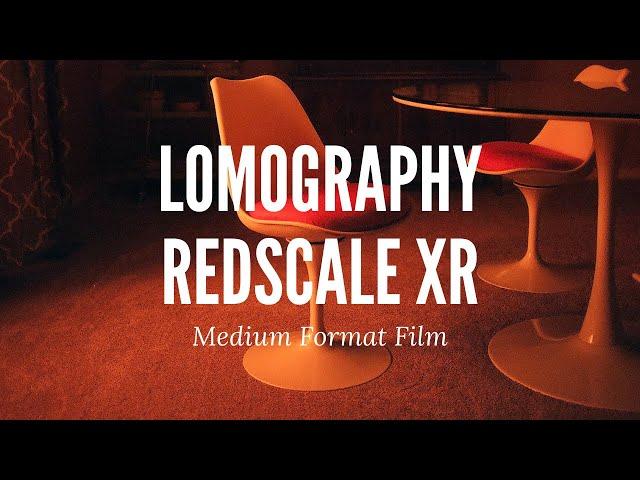 Redscale Medium Format film by Lomography : Redscale XR 50-200