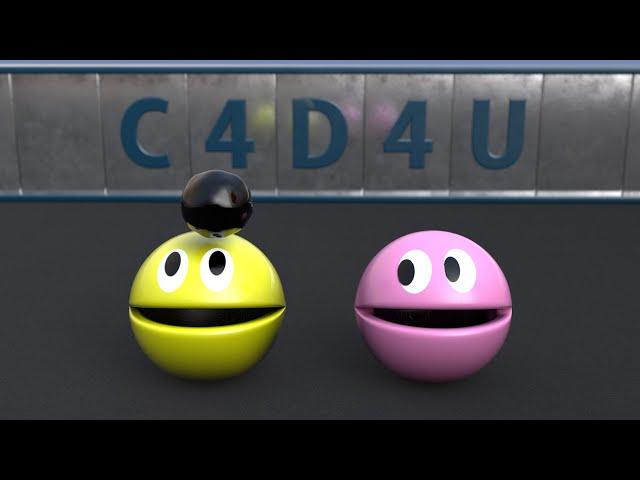 PacMan 3D V4 with Jelly  ️ C4D4U