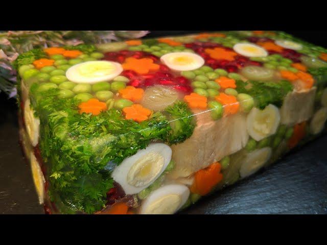 Заливное из рыбы! Нереально Вкусная Закуска на праздничный стол Заливная Рыба. Гости в восторге.