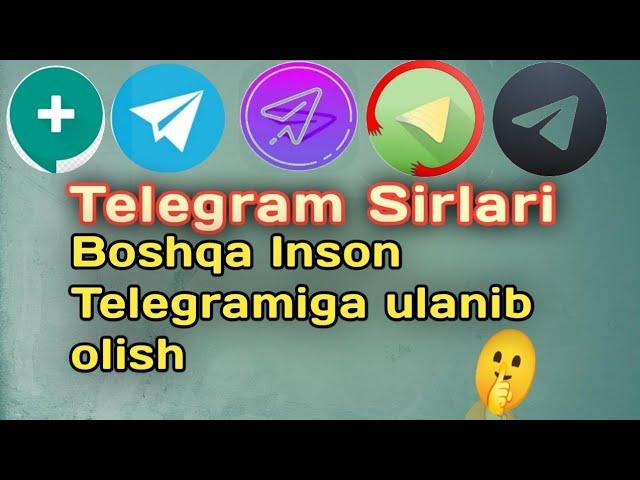 Telegram, Boshqa Inson Telegramiga ulanib olish sirlari.