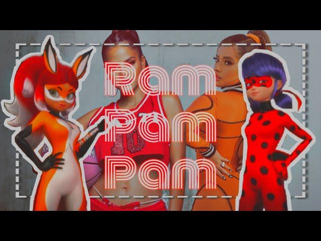 RAM PAM PAM - Natti Natasha x Becky G -  Miraculous Ladybug