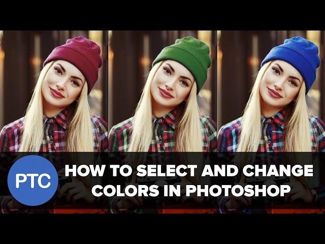 How To Select and Change Colors In Photoshop - Replace Colors In a Photo