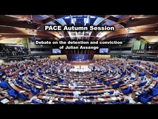 PACE Debate on Julian Assange's Detention & Conviction