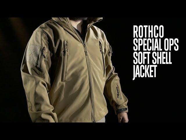 Special Ops Tactical Soft Shell Jacket - Rothco Product Breakdown