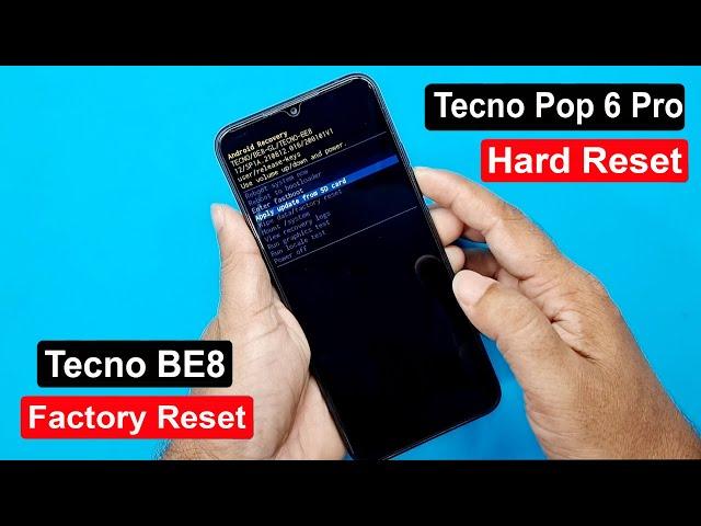 Tecno Pop 6 Pro Hard Reset || Tecno BE8 Pattern Lock Remove || Tecno Pop 6 Pro Screen Lock Remove ||