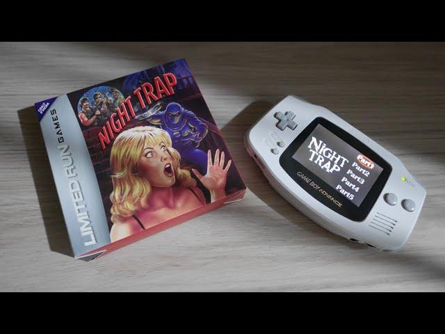 Night Trap for Game Boy Advance - Unboxing and watch through