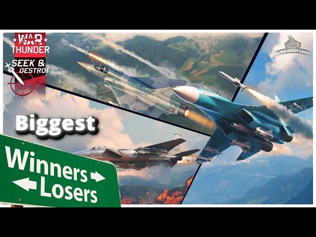 Seek & Destroy Biggest Winners and Losers (War Thunder)