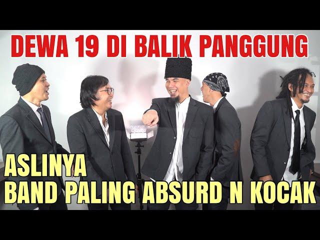 INI ASLINYA !!! TINGKAH POLAH DAN BECANDAAN DEWA 19 DI BALIK PANGGUNG